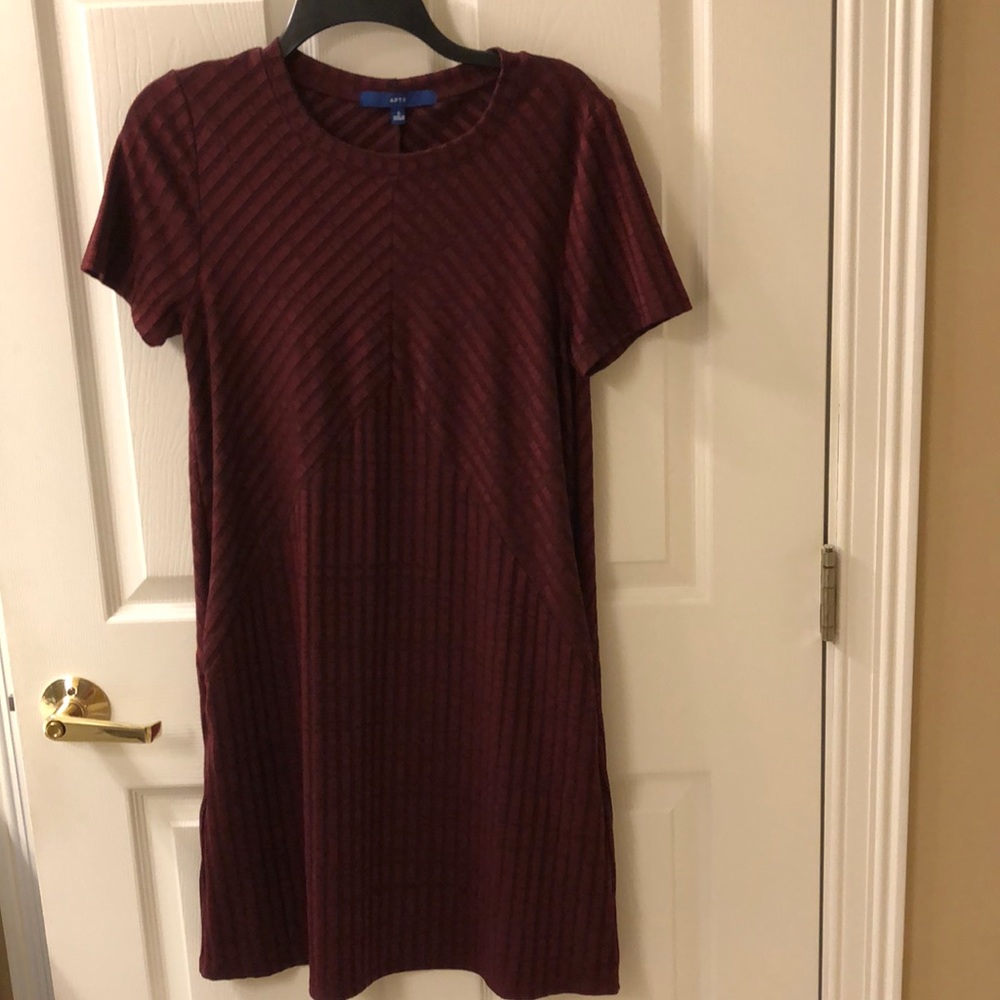 Apt 9  autumn dress w pockets, looks great with boots!
